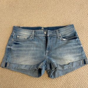 7 For All Mankind Jean shorts